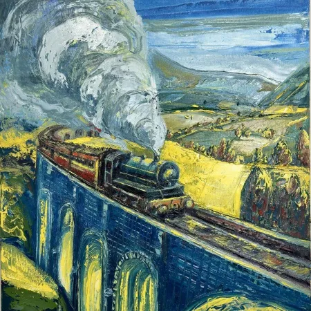 TOLGA BOZTOPRAK tarafından 2026 yılında 60x60 cm ölçülerinde Tuval üzeri yağlı boya tekniği ile yapılmıştır.