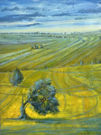 TOLGA BOZTOPRAK tarafından 2020 yılında 120x90 cm ölçülerinde Tuval üzeri yağlı boya tekniği ile yapılmıştır.