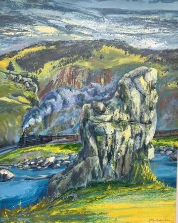 TOLGA BOZTOPRAK tarafından 2025 yılında 150x120 cm ölçülerinde Tuval üzeri akrilik boya tekniği ile yapılmıştır.