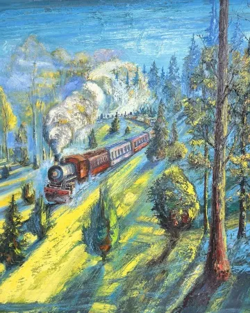 TOLGA BOZTOPRAK tarafından 2025 yılında 150x120 cm ölçülerinde Tuval üzeri yağlı boya tekniği ile yapılmıştır.