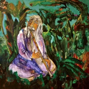 ÜMİT YİĞİT tarafından 2012 yılında 120x120 cm ölçülerinde Tuval üzeri yağlı boya tekniği ile yapılmıştır.