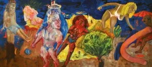 ÜMİT YİĞİT tarafından 2012 yılında 60x135 cm ölçülerinde Tuval üzeri yağlı boya tekniği ile yapılmıştır.