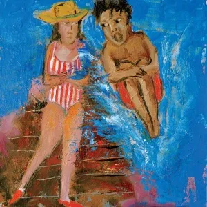 ÜMİT YİĞİT tarafından 2012 yılında 30x30 cm ölçülerinde Tuval üzeri yağlı boya tekniği ile yapılmıştır.