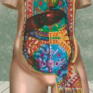 ŞUAYYİP YÜCEL tarafından 2021 yılında 140x70 cm ölçülerinde Dijital baskı tekniği ile yapılmıştır.