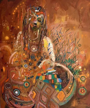 VOLKAN ÇOBAN tarafından 2026 yılında 120x100 cm ölçülerinde Tuval üzeri yağlı boya tekniği ile yapılmıştır.