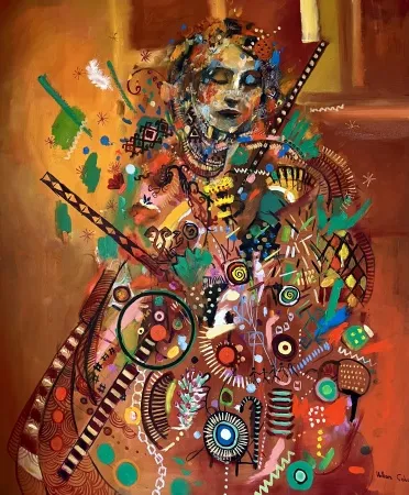 VOLKAN ÇOBAN tarafından 2026 yılında 115x95 cm ölçülerinde Tuval üzeri yağlı boya tekniği ile yapılmıştır.