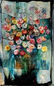 YASEMİN HOTAMIŞLIGİL DOĞAN tarafından 2023 yılında 140x90 cm ölçülerinde Tuval üzeri yağlı boya tekniği ile yapılmıştır.