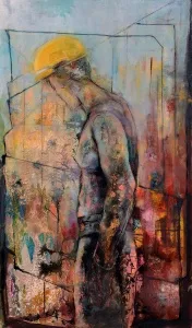 YASEMİN HOTAMIŞLIGİL DOĞAN tarafından 2023 yılında 120x70 cm ölçülerinde Tuval üzeri yağlı boya tekniği ile yapılmıştır.