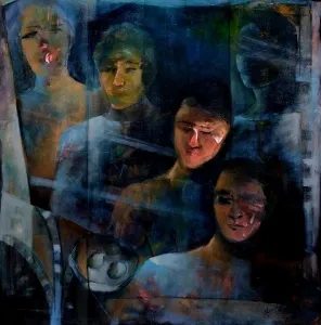 YASEMİN HOTAMIŞLIGİL DOĞAN tarafından 2025 yılında 100x100 cm ölçülerinde Tuval üzeri yağlı boya tekniği ile yapılmıştır.