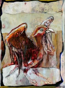 YASEMİN HOTAMIŞLIGİL DOĞAN tarafından 2024 yılında 80x60 cm ölçülerinde Tuval üzeri yağlı boya tekniği ile yapılmıştır.