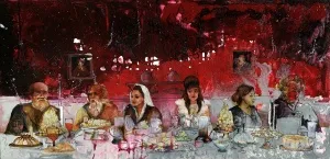 YASEMİN HOTAMIŞLIGİL DOĞAN tarafından 2023 yılında 70x140 cm ölçülerinde Tuval üzeri yağlı boya tekniği ile yapılmıştır.