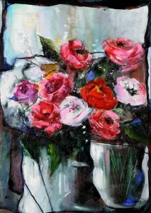 YASEMİN HOTAMIŞLIGİL DOĞAN tarafından 2025 yılında 70x50 cm ölçülerinde Tuval üzeri yağlı boya tekniği ile yapılmıştır.