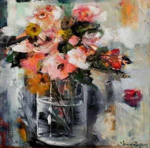 YASEMİN HOTAMIŞLIGİL DOĞAN tarafından 2024 yılında 40x40 cm ölçülerinde Tuval üzeri yağlı boya tekniği ile yapılmıştır.