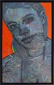 ENGİN KORKMAZ tarafından 2025 yılında 150x90 cm ölçülerinde Tuval üzeri akrilik boya tekniği ile yapılmıştır.