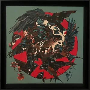 SEMA ÖCAL tarafından 2025 yılında 50x50 cm ölçülerinde Tuval üzeri yağlı boya tekniği ile yapılmıştır.