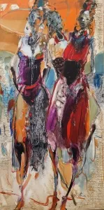 NURETTİN AKKAYA tarafından 2024 yılında 130x65 cm ölçülerinde Tuval üzeri yağlı boya tekniği ile yapılmıştır.