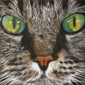 NURAY BOĞUÇ tarafından 2019 yılında 25x25 cm ölçülerinde Kağıt üzeri karışık teknik tekniği ile yapılmıştır.