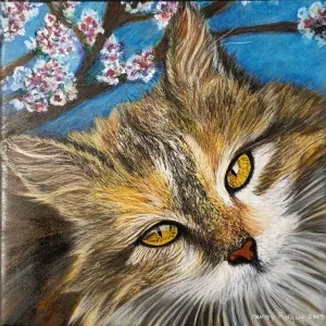 NURAY BOĞUÇ tarafından 2019 yılında 25x25 cm ölçülerinde Kağıt üzeri karışık teknik tekniği ile yapılmıştır.