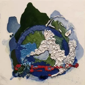 SEDA CEVHER KOCAOĞLU  tarafından 2019 yılında 25x25 cm ölçülerinde Seramik tekniği ile yapılmıştır.