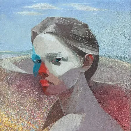 HAKAN ERASLAN tarafından 2025 yılında 25x25 cm ölçülerinde Tuval üzeri akrilik boya tekniği ile yapılmıştır.