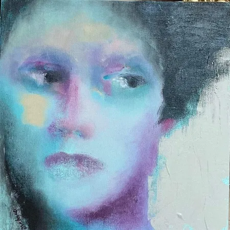 MEHVEŞ ÖGEL tarafından 2025 yılında 25x25 cm ölçülerinde Tuval üzeri yağlı boya tekniği ile yapılmıştır.