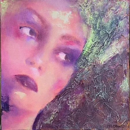 MEHVEŞ ÖGEL tarafından 2025 yılında 25x25 cm ölçülerinde Tuval üzeri yağlı boya tekniği ile yapılmıştır.