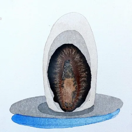 TANSEL TÜRKDOĞAN tarafından 2025 yılında 25x25 cm ölçülerinde Tuval üzeri akrilik boya tekniği ile yapılmıştır.