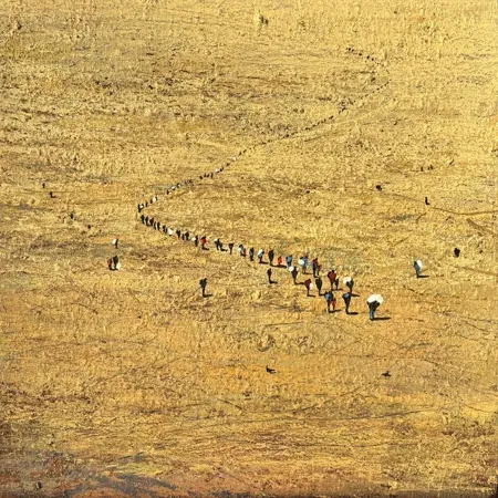 SALİH ÇAKAR tarafından 2025 yılında 25x25 cm ölçülerinde Tuval üzeri yağlı boya tekniği ile yapılmıştır.