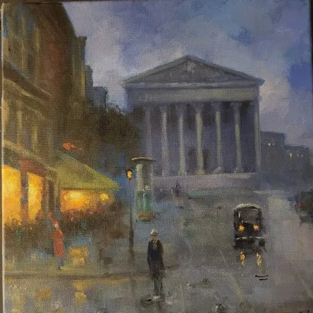 MELTEM TEKİN tarafından 2025 yılında 25x25 cm ölçülerinde Tuval üzeri yağlı boya tekniği ile yapılmıştır.