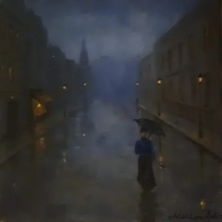 MELTEM TEKİN tarafından 2025 yılında 25x25 cm ölçülerinde Tuval üzeri yağlı boya tekniği ile yapılmıştır.