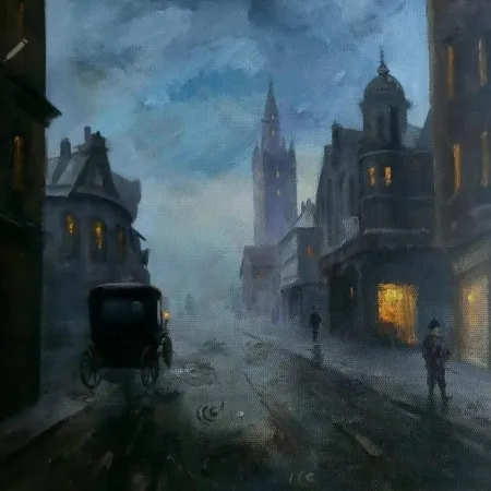 MELTEM TEKİN tarafından 2025 yılında 25x25 cm ölçülerinde Tuval üzeri yağlı boya tekniği ile yapılmıştır.