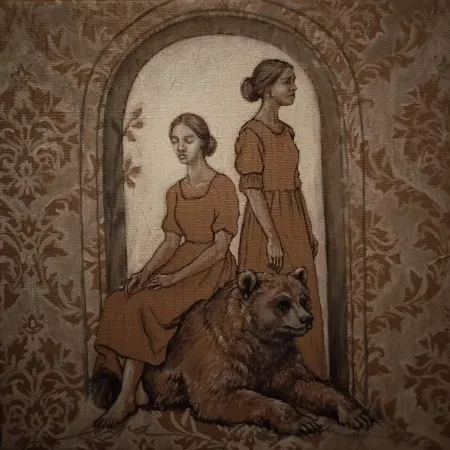 ESRA YILDIRIM  tarafından 2025 yılında 25x25 cm ölçülerinde Tuval üzeri yağlı boya tekniği ile yapılmıştır.