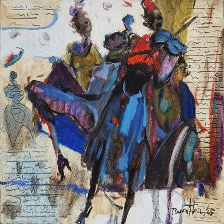 NURETTİN AKKAYA tarafından 2025 yılında 25x25 cm ölçülerinde Tuval üzeri yağlı boya tekniği ile yapılmıştır.