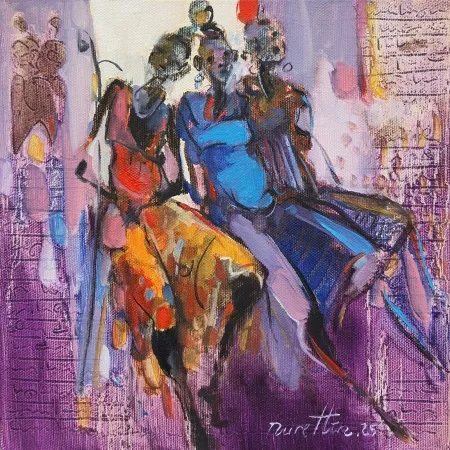 NURETTİN AKKAYA tarafından 2025 yılında 25x25 cm ölçülerinde Tuval üzeri yağlı boya tekniği ile yapılmıştır.