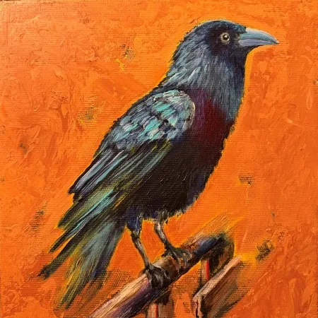 MEHMET YILDIRIM DABAKOĞLU tarafından 2025 yılında 25x25 cm ölçülerinde Tuval üzeri akrilik boya tekniği ile yapılmıştır.