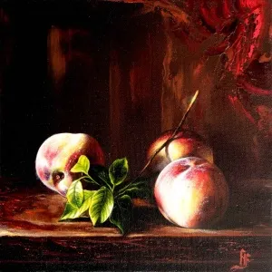 HÜSEYİN FEYZULLAH tarafından 2016 yılında 25x25 cm ölçülerinde Tuval üzeri yağlı boya tekniği ile yapılmıştır.