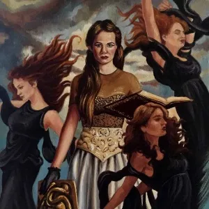 HATİCE BERRAK ÇİÇE tarafından 2016 yılında 25x25 cm ölçülerinde Tuval üzeri yağlı boya tekniği ile yapılmıştır.