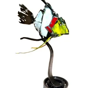 ASAF ERDEMLİ tarafından 2016 yılında  cm ölçülerinde Metal tekniği ile yapılmıştır.