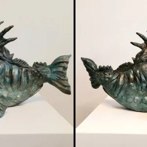 MURAT TOLGA tarafından 2021 yılında 26x36x20 cm ölçülerinde Kompozit tekniği ile yapılmıştır.