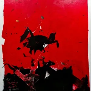 HABİP AYDOĞDU tarafından 2016 yılında 175x140 cm ölçülerinde Tuval üzeri akrilik boya tekniği ile yapılmıştır.