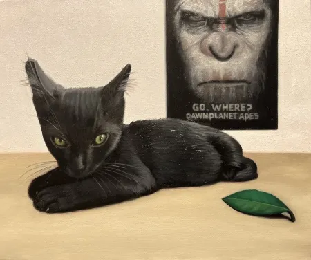 YİĞİT ALTIPARMAKOĞULLARI tarafından 2026 yılında 38x46 cm ölçülerinde Tuval üzeri yağlı boya tekniği ile yapılmıştır.