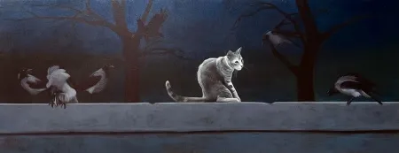 YİĞİT ALTIPARMAKOĞULLARI tarafından 2019 yılında 55x140 cm ölçülerinde Tuval üzeri yağlı boya tekniği ile yapılmıştır.