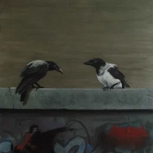 YİĞİT ALTIPARMAKOĞULLARI tarafından 2014 yılında 100x80 cm ölçülerinde Tuval üzeri yağlı boya+Stencil tekniği ile yapılmıştır.