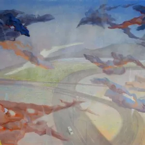 YUSUF ŞENGÜR tarafından 2022 yılında 80x160 cm ölçülerinde Tuval üzeri yağlı boya tekniği ile yapılmıştır.