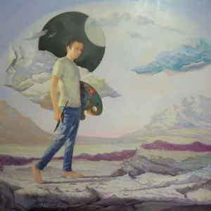 YUSUF ŞENGÜR tarafından 2021 yılında 120x150 cm ölçülerinde Tuval üzeri yağlı boya tekniği ile yapılmıştır.