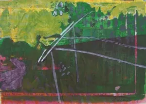 ZELİHA AKÇAOĞLU tarafından 2004 yılında 30x21 cm ölçülerinde Kağıt üzeri akrilik boya tekniği ile yapılmıştır.